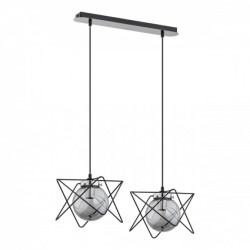 Corrado 2P E14, lampa wisząca, max. 2x40W, chrom AD-LD-6212GGE14S