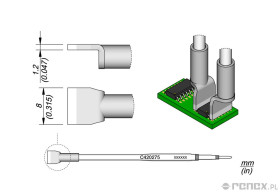 Grot C420275 do termopęsety JBC HT420 i AT420