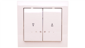 Kier Łącznik Żaluzjowy Z Podświetleniem Beżowy Łp-7Ws/01