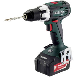 Metabo 602102500 Cordless Drill 18V 4Ah Li-ion Spare Battery&#x2B;Case
