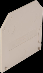 1266520000 End plate Klippon® Connect, W-Series beige