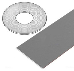 DS1057-60A282R-30.5 Przewód: wstążkowy 1,27mm linka Cu nieekranowany PVC szary