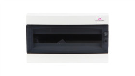 Rozdzielnica Modułowa 1X18 Natynkowa Drzwi Dymne / Ip 40 400V Ac / Ect18pt-S...