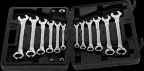 R07203016 Reversible ratchet wrench set 16 pcs