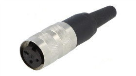 Złącze M16 Wtyk Żeńskie -Pin 3 5A 300V C091a T3261001u