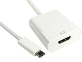 Adapter, do wyświetlaczy: 1, USB C, USB 3.1, HDMI