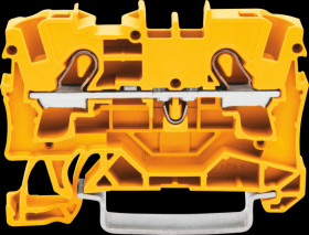 2004-1206 2-wire feed-through terminal, diameter 0.5 - 4.0 mm