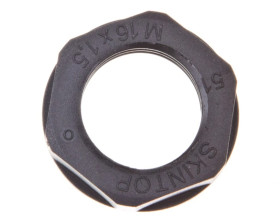 Nakrętka poliamidowa M16 SKINTOP GMP-GL-M 16x1,5 czarny 53119110