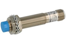Czujnik; indukcyjny; LM12-3004NAT; NPN; NO; 4mm; 6÷36V; DC; 200mA; cylindryczny metalowy; fi 12mm; 65mm; wysunięty; ze złączem M