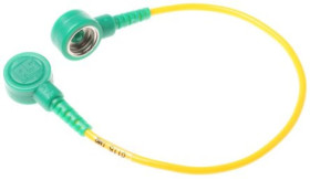 Przewód uziemiający ESD Żółty Tak, dł. 0.18m, 1M, RS PRO