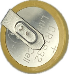 Baterie pastylkowe Styki lutowane CR1632 150mAh 3V Lit-dwutlenek manganu