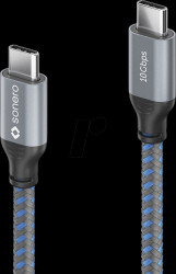 SPC-U330-010 USB 3.1 cable, C plug, 4K 60 Hz, 100 W, 1.0 m