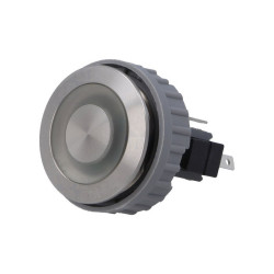 Przełącznik przycisk wandaloodp 3A/250VAC IP67 ON-(ON) niebieski