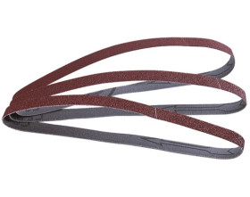 Taśma szlifierska 13x457mm gr 40-80-120 tkanina / 3szt/ WF1869000