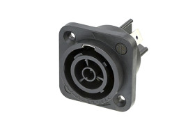 Gniazdo sieciowe Gniazdo Montaż na panelu 2+PE 16A