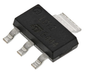 Regulator napięcia 1.2 V SOT-223 Montaż powierzchniowy wyjścia: 1 Stałe LD1117S12CTR
