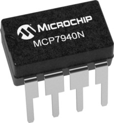 Zegar czasu rzeczywistego (RTC), I2C Montaż powierzchniowy Microchip 8-pinowy