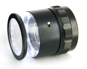 Lupa ręczna powiększenie 10X Powiększenie Tak Jewellers Loupe 10dioptrii średnica 30mm