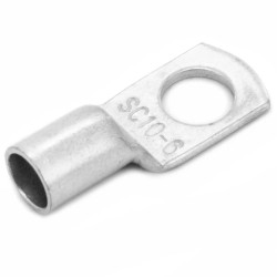 Końcówka oczkowa miedziana cynowana SC10-6 /10szt./