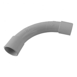Kolanko 90 dwukielichowe złączka sztywna kątowa do rur PVC 20mm kolano dolotowe PCVCRS20G PEP MU-II 20 XBS