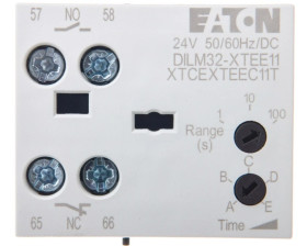 Elektroniczny moduł czasowy opoźnione załączenie 0,1-100s DILM32-XTEE11(RA24) 101440