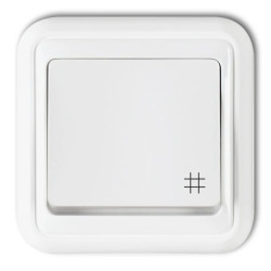 LIZA Łącznik krzyżowy biały WPH-6