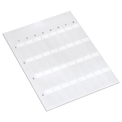 WAGO 211-150 Labels On Din A4 Sheets for Laser Printer