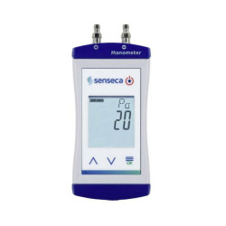 Senseca 486718 ECO 210-3 Pressure Gauge, 200 hPa, HVAC, IP67, ABS Casing