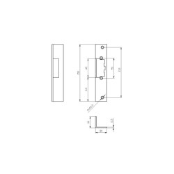 Kątownik krótki. - Szyld