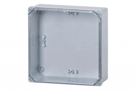 Puszka hermetyczna FG 170x170x75 pokrywa przeźroczysta