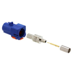 Złącze koncentryczne Montaż na płytce drukowanej Żeński 50Ω Kabel