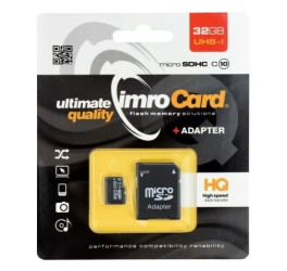 PAMIEC MICRO 32GB SDXC IMRO CL10