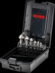 102890ERO Countersink set 4S HSSE-Co 5 DIN 335 90° - 6 pieces
