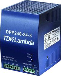 Zasilacz na szynę DIN TDK-Lambda DPP240-24-1, 24 V/DC, 10 A, 240 W