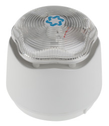 Zestaw sygnalizatorów akustycznych i lamp sygnalizacyjnych 9 → 30 V dc Przezroczysty DC Montaż na bagnecie 110dB