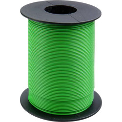 Donau 119-14 Strand Wire 1 x 0.14 mm&#xB2; Green 100 m Plastic Insulated
