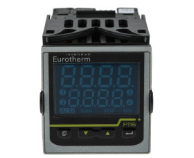 Regulator temperatury PID panelowy Eurotherm Uz: 24 V AC/DC wyjście Logika, przekaźnik 3-wyjściowy 48 x 48mm 0 →