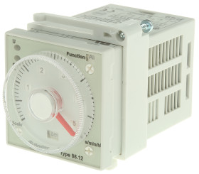 Timer Relay Montaż na panelu 24 → 230V ac/dc DPDT 2-stykowy Finder DPDT 0.05-10 min, 0.05-10h 88 Series