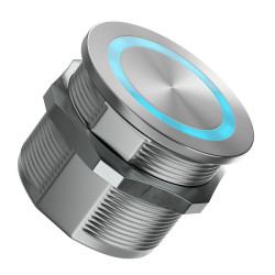 Przełącznik piezoelektryczny, Drut elastyczny, 1A, 1 to 24 V, 1 A, SPST, Czerwony/zielony/niebieski, -20 → +75°C