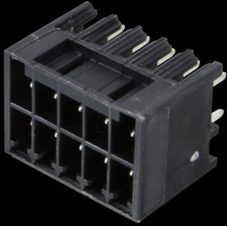 713-1405 MINI HD pin header, straight, 2x5-pin, RM 3.5