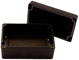 Reltech EfaBox 128-000-355 Obudowa uniwersalna aluminium malowany proszkowo czarny 1 szt.