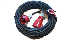 Kabel Przedłużacz Siłowy 32A/32A 50M Zmienna Faza 243250