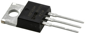 MOSFET N-kanałowy 9,7 A TO-220AB 100 V Pojedynczy 48 W 200 miliomów