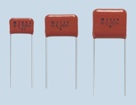 Kondensator foliowy 10nF 1kV dc Panasonic Poliester rozstaw: 12.5mm THT ±10