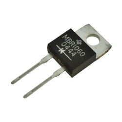 Dioda Schottky MBR1060 10A 60V TO220-2 nogi