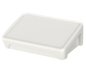 ABS enclosure kit, (L x W x H) 215 x 150 x 75.7 mm, white, IP65, 35107076.HMT1