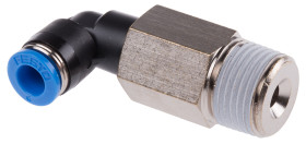 Złączka pneumatyczna R 3/8 męskie Wciskane 6 mm Festo Adapter gwintowany kolankowy R 3/8 męskie