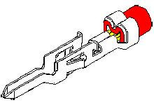 Molex 444783112 MINIFIT HCS MALE TER 444783112 Molex Zawartość: 100 szt.