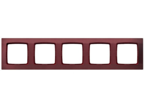 KARO Ramka 5 pięciokrotna burgund R-5S/58 OSPEL