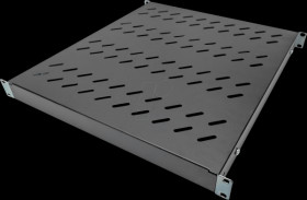 DN-97647 19" shelf, 1U, black